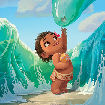 Baby Moana HD phone wallpaper