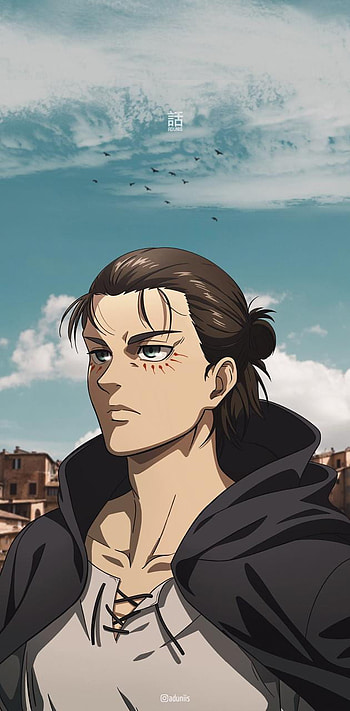Eren Yeager by aduniis, eren yeager HD phone wallpaper