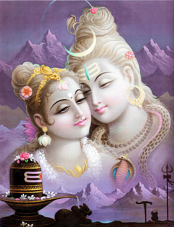 GOD SHIV & Parvati., shiva love HD phone wallpaper
