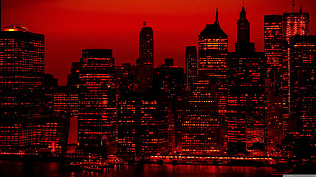 Aesthetic Black And Red, red and black pc HD wallpaper
