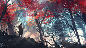 Lone Samurai Sekiro Live HD wallpaper