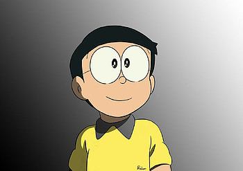 Nobita illustration on Behance, nobita pic HD wallpaper
