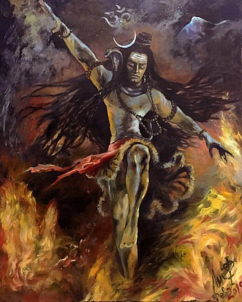 Lord Shiva Angry Kaal Bhairav 3d HD phone wallpaper
