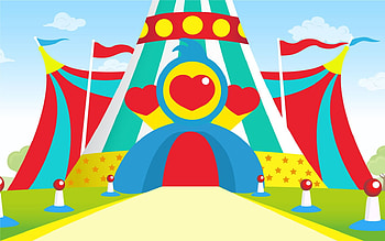 DIGITAL Payaso Plim graphy Backdrop Children Op, el payaso plim plim HD wallpaper