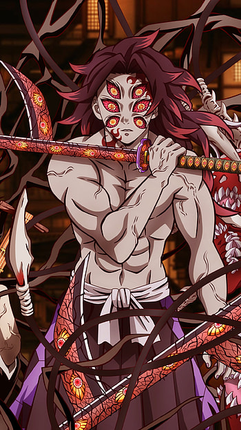 Anime Demon Slayer: Kimetsu No Yaiba, demon slayer upper moons HD phone wallpaper