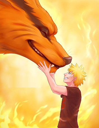 kurama cute HD phone wallpaper
