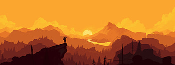 Dual Screen Firewatch Dual Monitor, space firewatch HD wallpaper