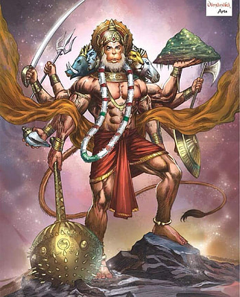 135 Best Hanumanji, dangerous hanuman HD phone wallpaper