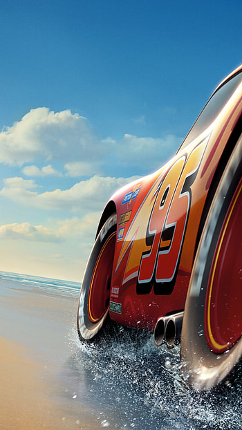Cars 3, Lightning McQueen, , poster, lightning mcqueen HD phone wallpaper