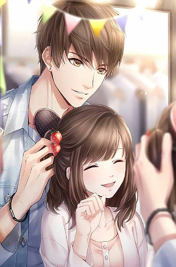 Pin on CUTE ANIME COUPLES MOMENTS, anime couple happy moments HD phone wallpaper