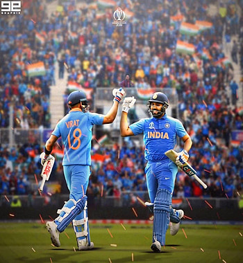 Rohit and Virat by Amansri17, virat kohli and rohit sharma HD phone wallpaper