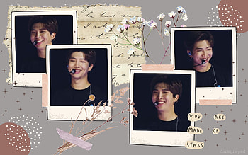 bts aesthetic, namjoon laptop HD wallpaper