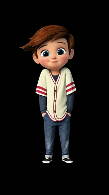 Boy by PrashantPatil_, single boy cartoon HD phone wallpaper