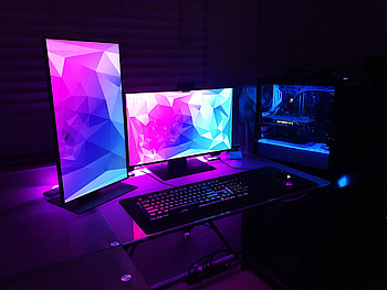 Gaming PC Setup 2020 HD wallpaper