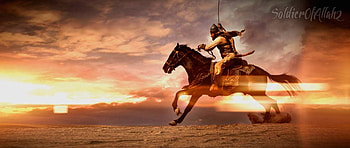 Be A Muslim, islamic warrior HD wallpaper
