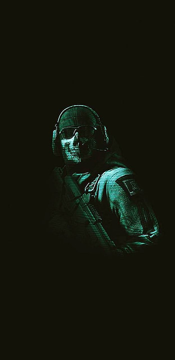 COD Ghost by Shoyeb57, call of duty mobile ghost HD phone wallpaper