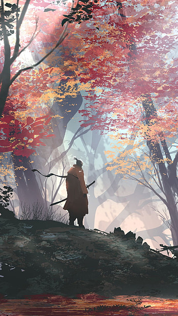 Samurai Art , lone samurai sekiro HD phone wallpaper