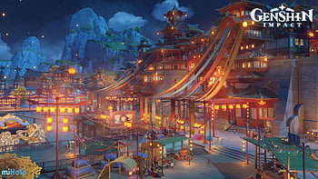 Genshin Impact, liyue HD wallpaper