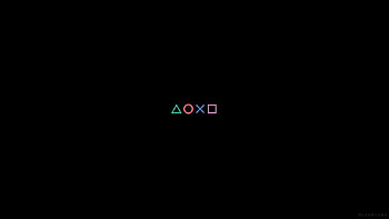PlayStation Black, black aesthetic playstation HD wallpaper