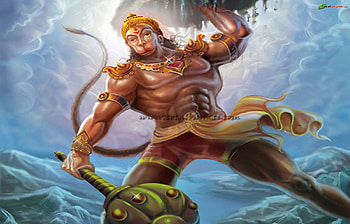 Angry Hanuman on Get, dangerous hanuman HD wallpaper