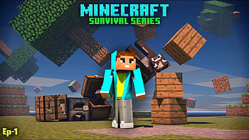 minecraft survival series HD wallpaper