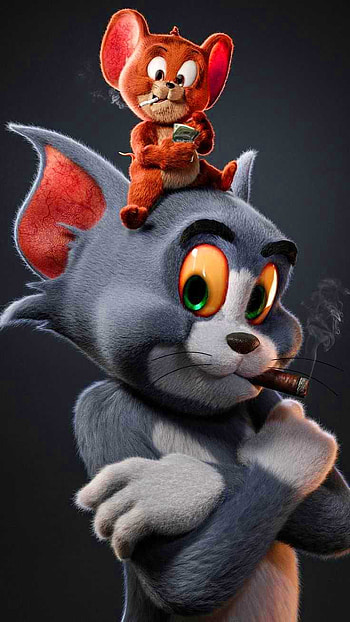 tom and jerry cartoon HD phone wallpaper
