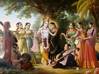 PC Of God Group, anime radha and krishna HD wallpaper