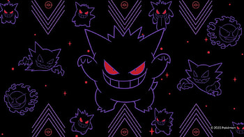 Gengar & Haunter HD wallpaper