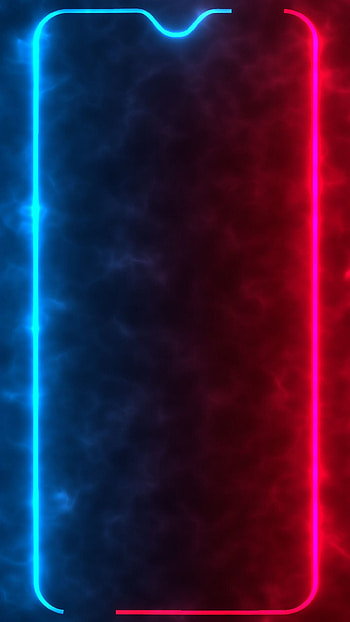 Neon Frame, neon edge HD phone wallpaper