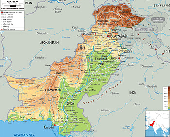 Pakistan Map HD wallpaper