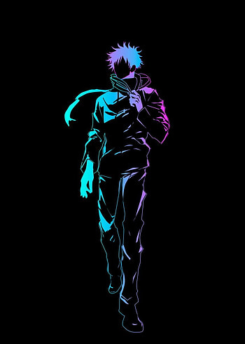 satoru gojo minimalist' Poster by anime shot HD phone wallpaper