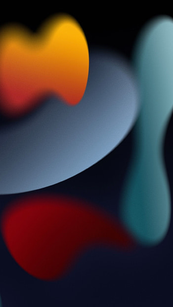 iOS 15 , Stock, Dark Mode, iPadOS 15, WWDC 21, R, Abstract HD phone wallpaper