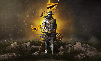 ArtStation, hanuman ji 3d HD wallpaper