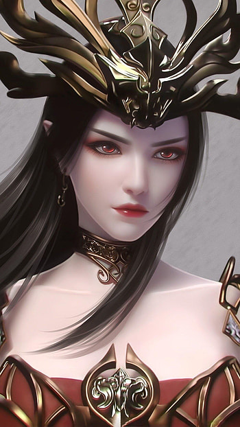 Yan Naing, ratu medusa HD phone wallpaper