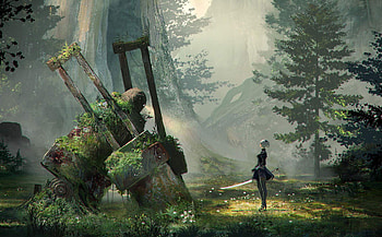 Nier Automata in Ultra, nier automata HD wallpaper