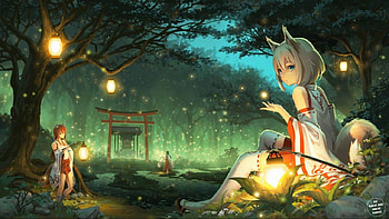 Anime Live PC, pc anime HD wallpaper
