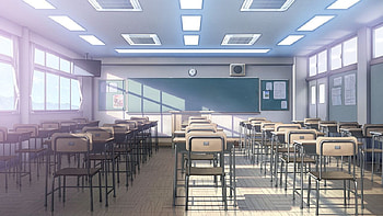 Anime Classroom Backgrounds, school class HD wallpaper