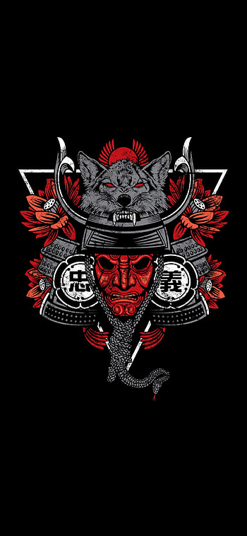 Samurai Jepang Logo Japanese Art Japan Samurai Art [1080x2340] for your , Mobile & Tablet, japanese logo HD phone wallpaper