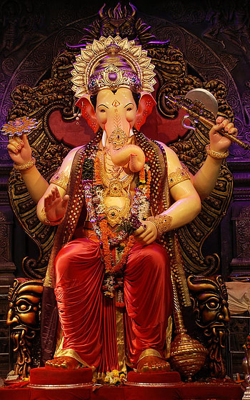 Lalbaugcha Raja 2012: , Aarti Videos & More HD phone wallpaper