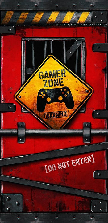 Gamer Zone Do Not Enter HD phone wallpaper