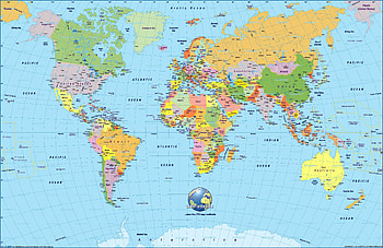 Best Ideas Of World Map with Countries and their Capitals Pdf with, world maps with countries HD wallpaper