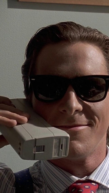 patrick bateman HD phone wallpaper