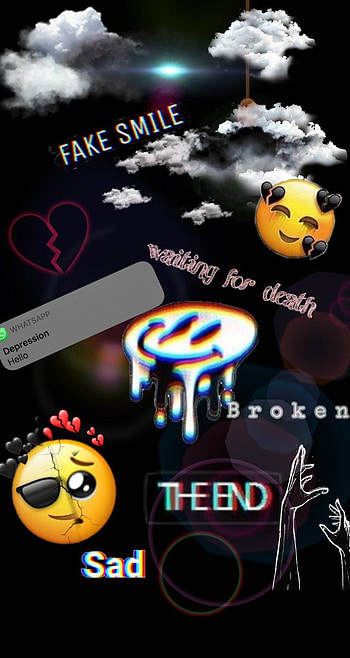Khadija on My saves, sad emoji HD phone wallpaper