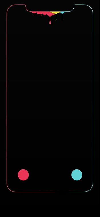 Notch 11 Border, 12 pro border HD phone wallpaper