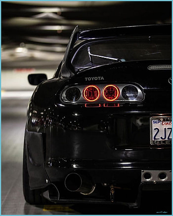 Supra on Dog, toyota supra mk4 HD phone wallpaper