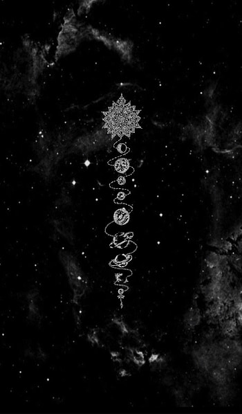 Dark Zodiac 1242×2123 HD phone wallpaper
