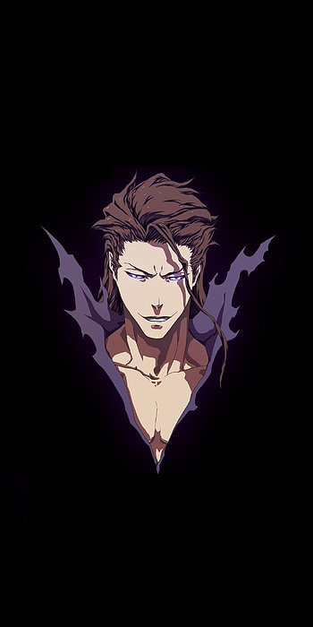 Sōsuke Aizen, Bleach, minimal, artwork, 1080x2160, aizen sosuke HD phone wallpaper