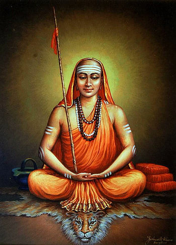 P C Mohan on Twitter:, adi shankaracharya HD phone wallpaper