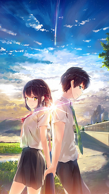 Anime Girl And Boy, cute anime boy and girl HD phone wallpaper