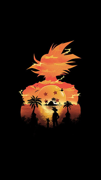 Dragon Ball Goku , dbz minimalist HD phone wallpaper